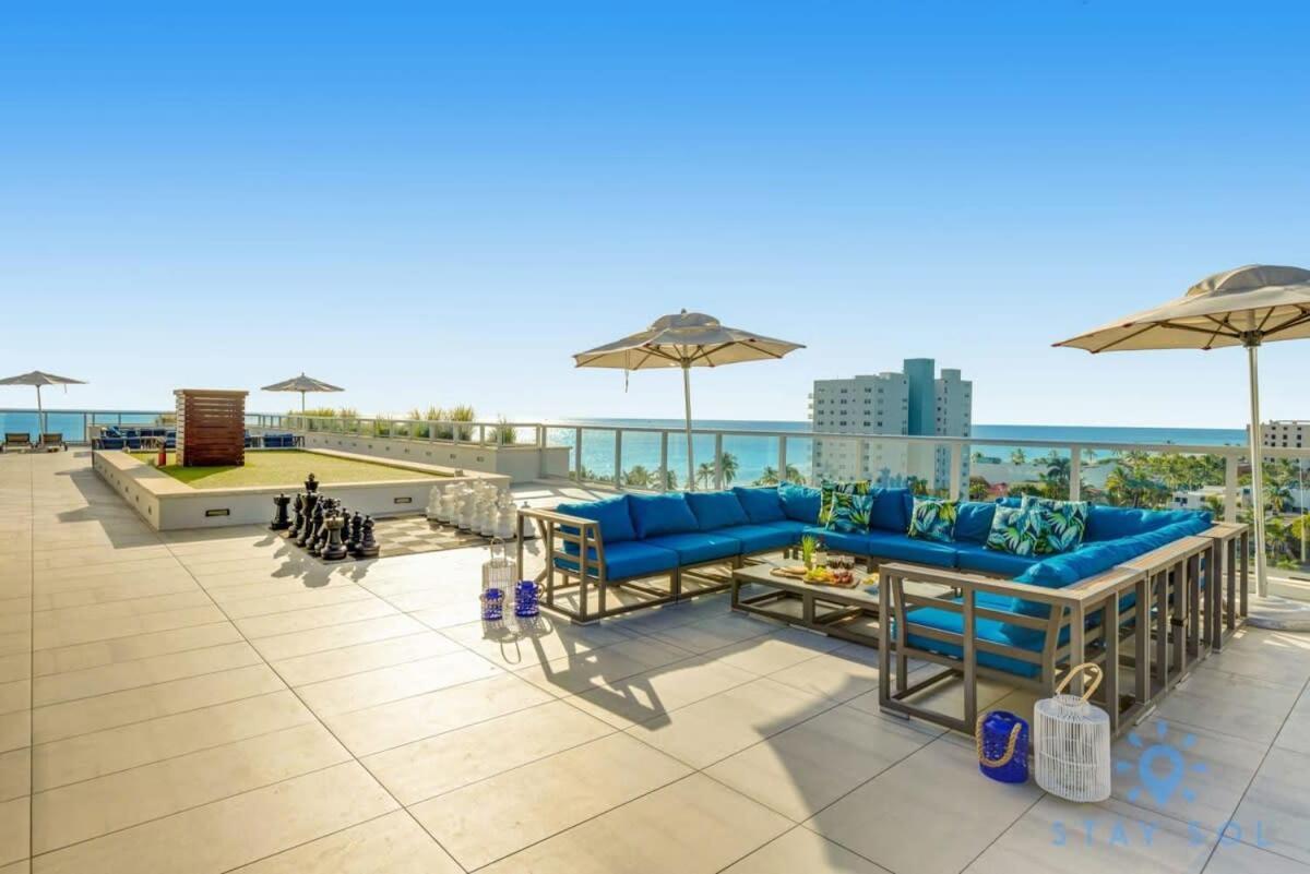 Apartment With Bay View Balcony - Pool - Up To 6 - Gym 好莱坞 外观 照片