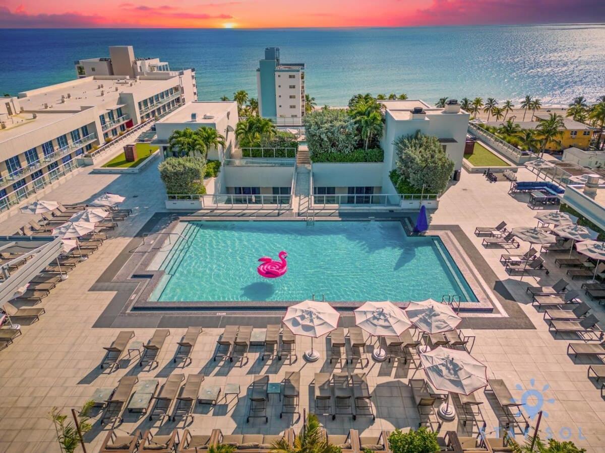 Apartment With Bay View Balcony - Pool - Up To 6 - Gym 好莱坞 外观 照片