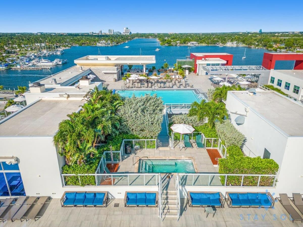 Apartment With Bay View Balcony - Pool - Up To 6 - Gym 好莱坞 外观 照片