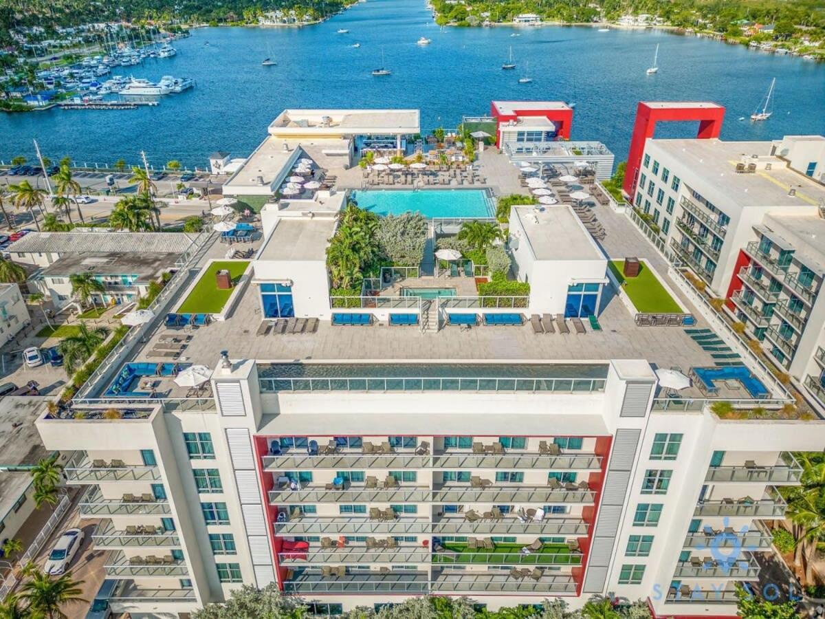 Apartment With Bay View Balcony - Pool - Up To 6 - Gym 好莱坞 外观 照片